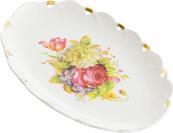 Блюдо Квіти 35*23*3 см 263-755 Lefard 