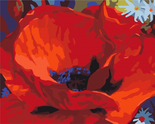 Картина за номерами Розкішна квітка 12148-AC 40х50 см ArtCraft 