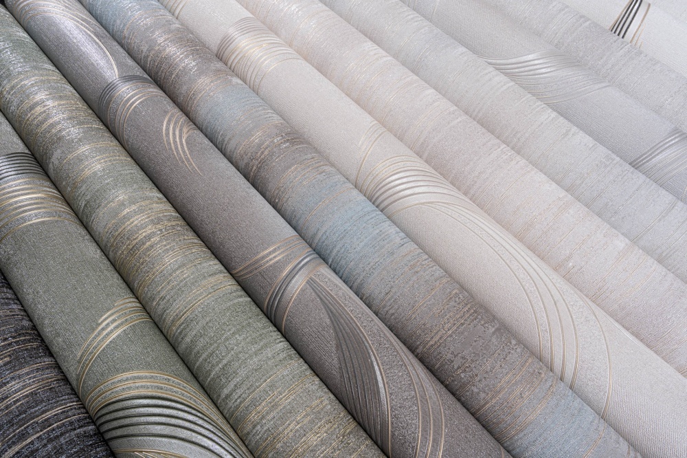 Обои виниловые на флизелиновой основе Славянские обои Le Grand platinum Мадейра 8751-05 1,06x10,05 м