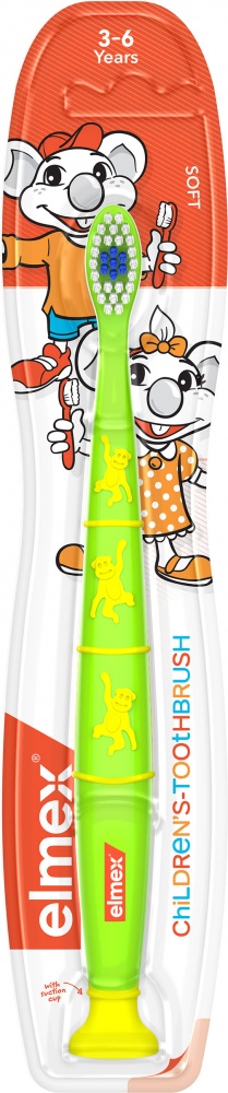 Зубна щітка Elmex дитяча для віку 3-6 років м'яка 1 шт.