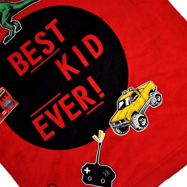 Футболка для мальчика Macma 9074 Best р.86 красный 