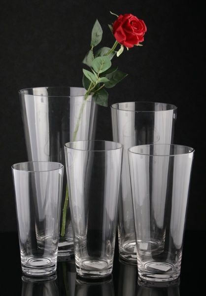 Ваза конус 12x8x25см MV1226