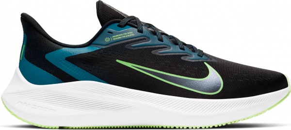 Кроссовки Nike ZOOM WINFLO 7 CJ0291-004 р.US 10,5 черный