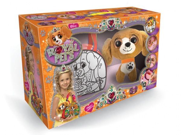 Набор для творчества Danko Toys ROYAL PET`S сумочки с собачками укр. (7) в ассортименте