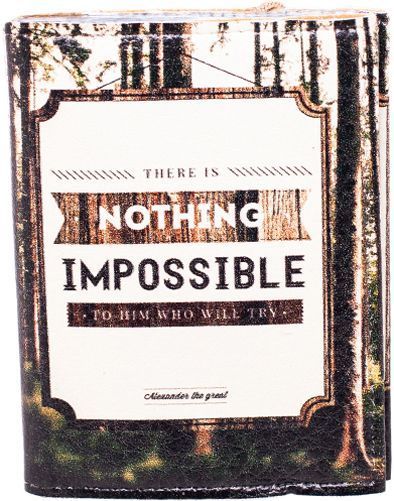 Візитниця Напис Just Cover