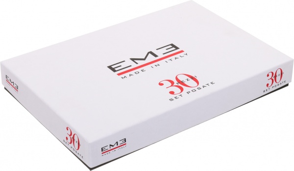 Набір столових приборів VENICE GUN METAL 30 предметів CP30VC/GM Eme