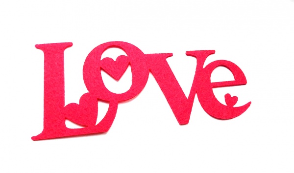 Декор из фетра Love 2 мм Аплі-Краплі