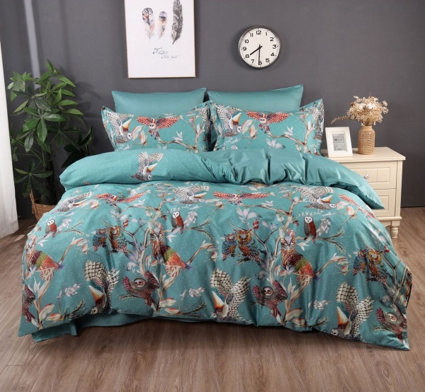 Комплект постельного белья евро YH-1259 Word of Dream 