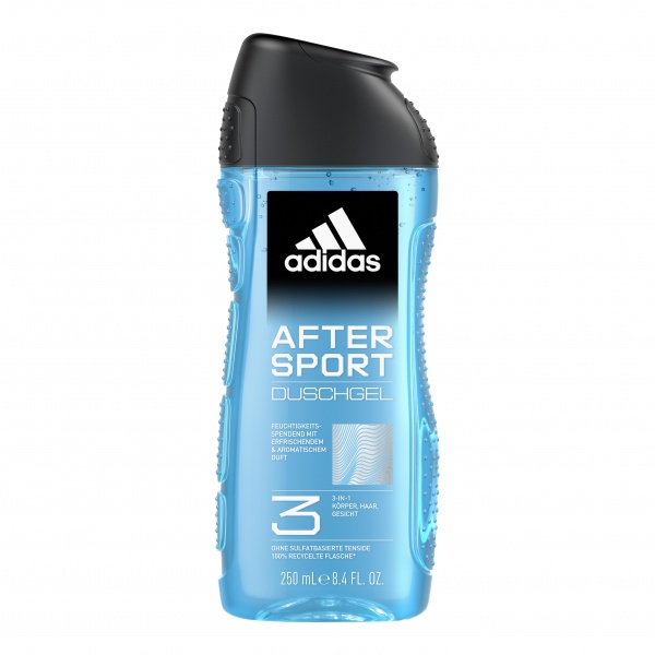 Гель-шампунь Adidas NEW After Sport 3 в 1 250 мл