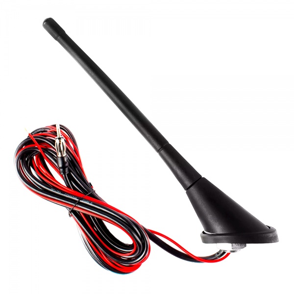 Антена автомобільна AMiO з пiдсилювачем ANT04 (01127)