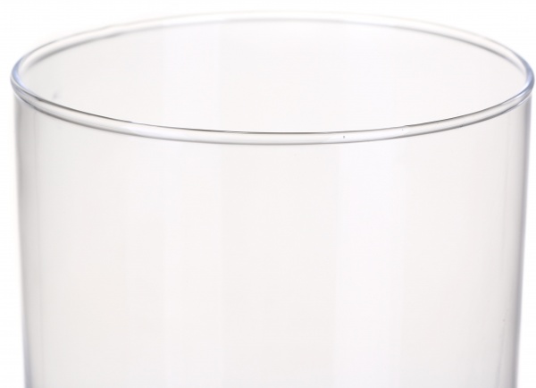 Ваза скляна прозора циліндр H200D120 20 см 