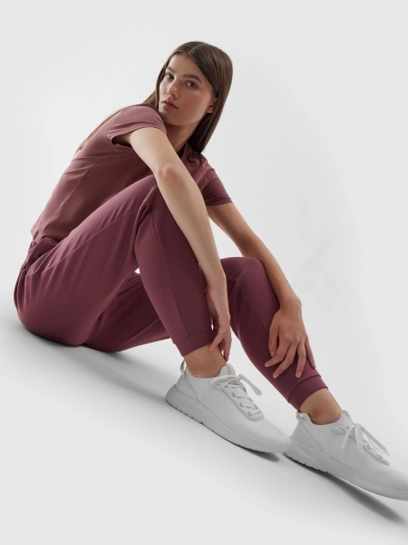 Футболка 4F TSHIRT F1169 4FWAW23TTSHF1169-60S р.S коричневий