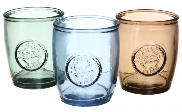 Склянка низька Authentic Bajo зимова блакить 400 мл 1 шт. San Miguel 