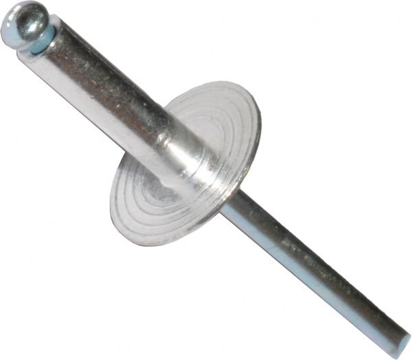 Заклепка витяжна збільшена голівка D16 4.8х18 мм ЦБ вага Expert Fix