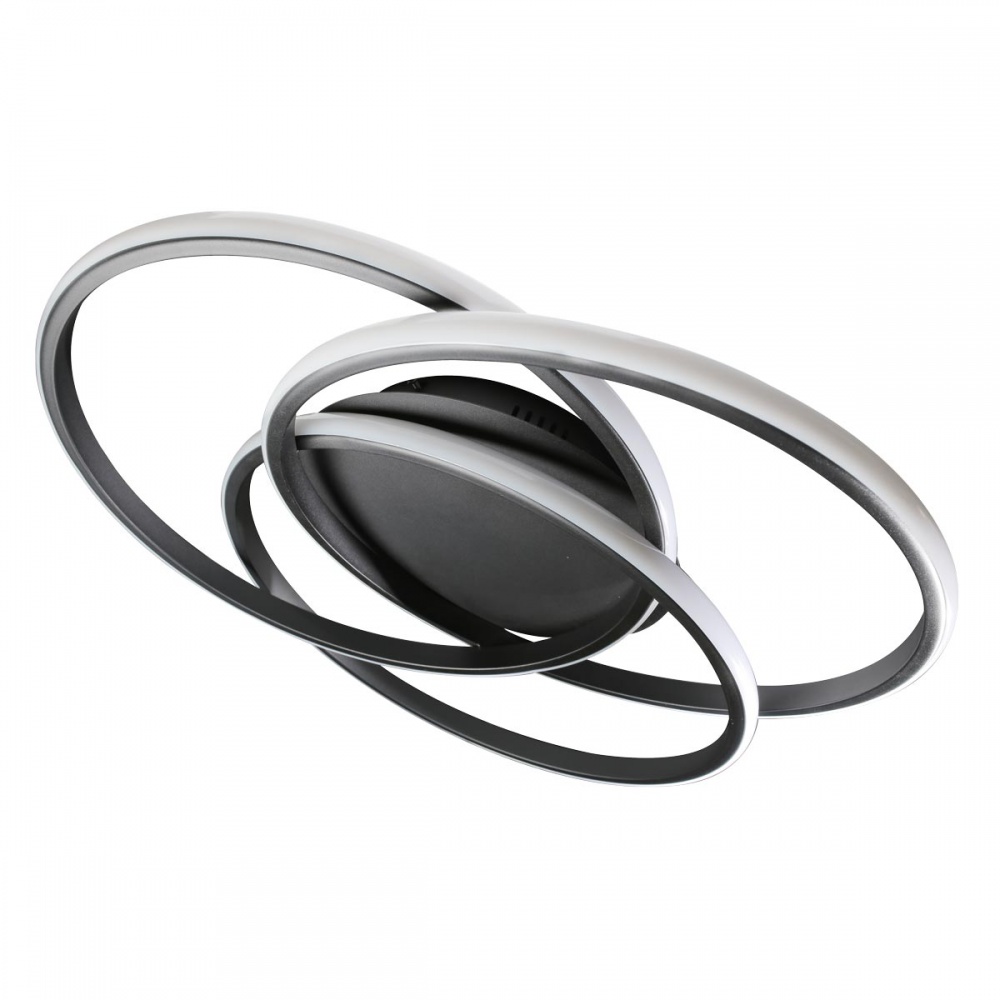 Світильник стельовий LED CONCEPT LED BELVILLE R RC 110 Вт чорний 2800-6000 К