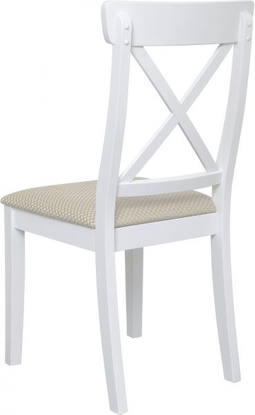 Стул обеденный Кристин белый/бежевый