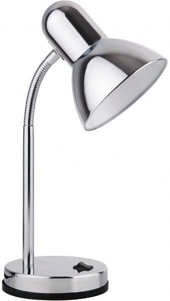 Настольная лампа офисная Rabalux Clark 4255 1x40 Вт E27 хром 