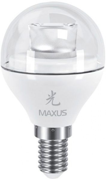 Лампа світлодіодна Maxus Sakura 3-LED-435 3 шт./уп. 6 Вт G45 матова E14 220 В 3000 К 