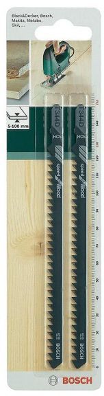 Пилка для електролобзика Bosch T344D 2 шт.