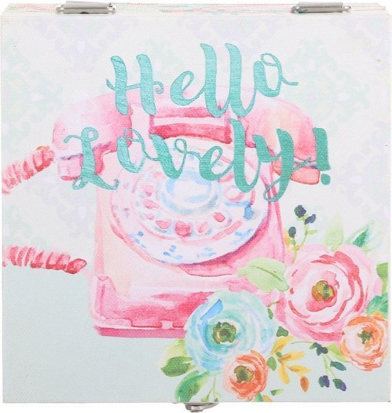 Скринька для прикрас Рожевий телефон 14x15x8 см