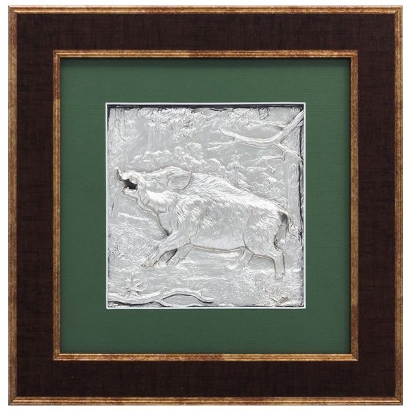 Композиция декоративная Кабан 25x25 см 