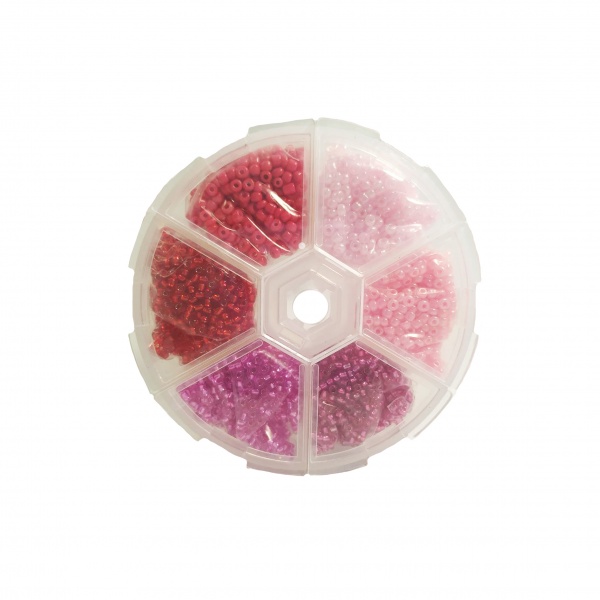 Набір, техніка створення прикрас 6 кольорів/червоний Річ-Ленд