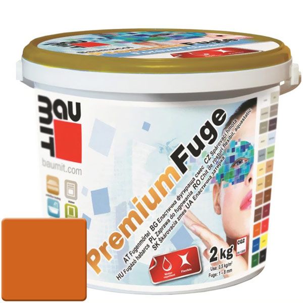 Затирка Баумакол Інтенсив помаранчева 2 кг