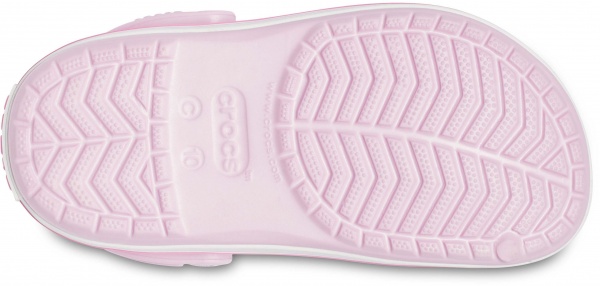 Сабо Crocs CROCBAND CLOG K 204537 204537-6GD р.30-31 розовый