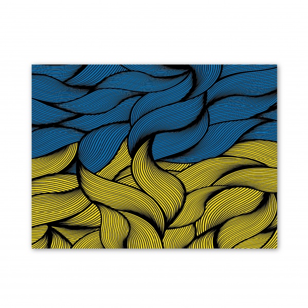 Картина Флаг 300x400 см GIS UKRAINE 