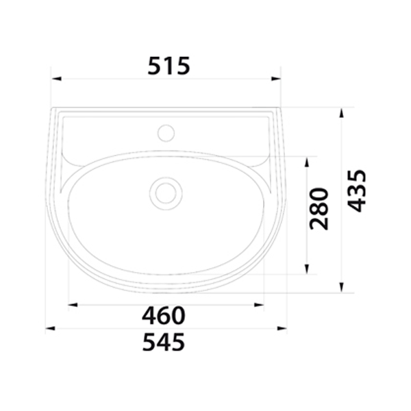 Умывальник Colombo Венеция 