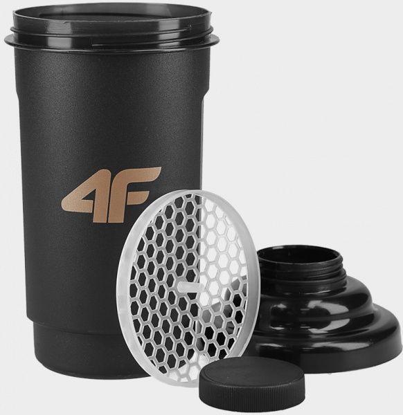 Бутылка для воды 4F SS23 4FSS23ABOTU008-74S 600 мл черный