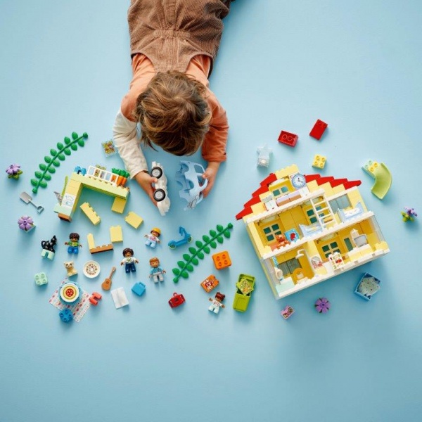 Конструктор LEGO DUPLO Сімейний будинок 3 в 1 10994