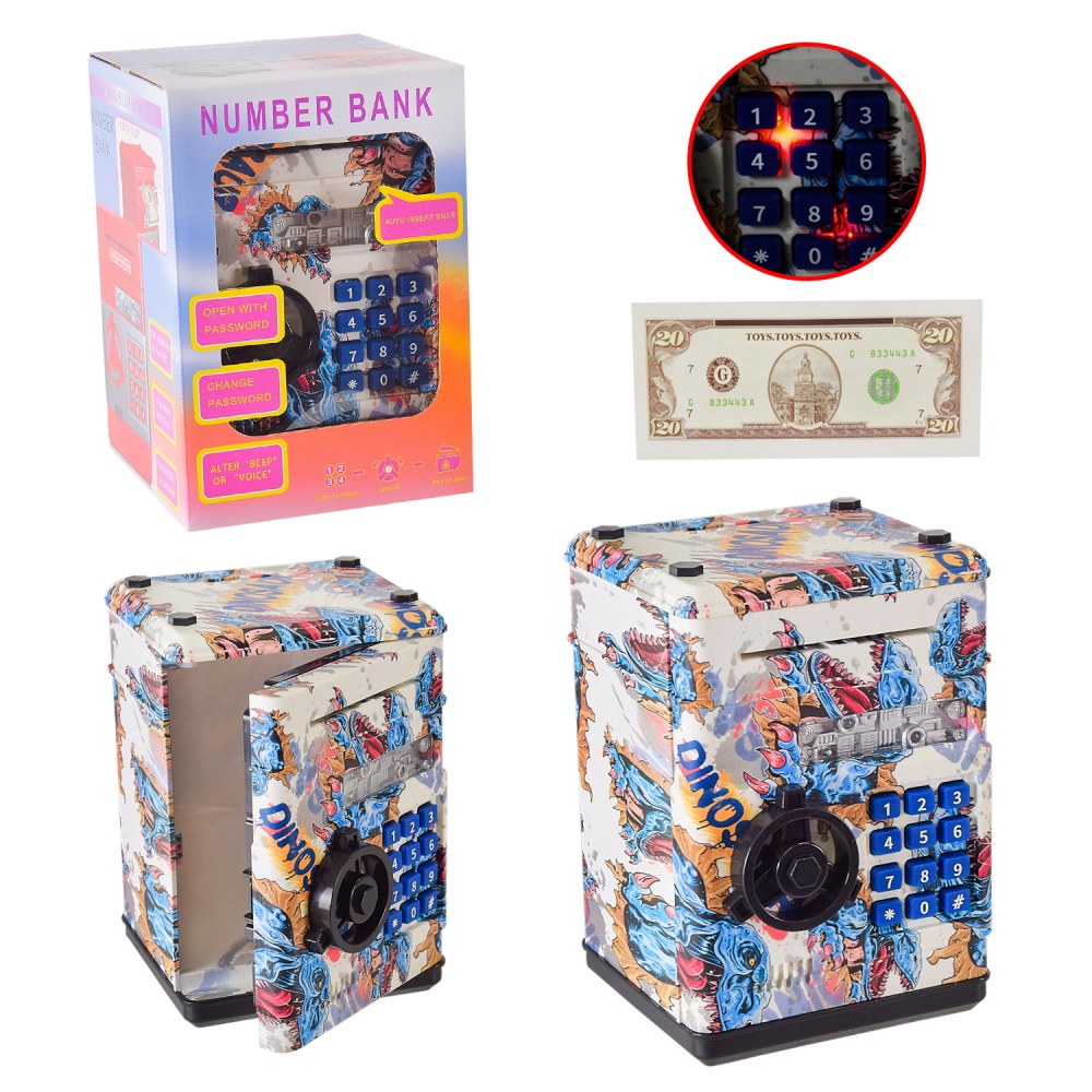 Сейф игровой Shantou Копилка 881506E/F/G/H