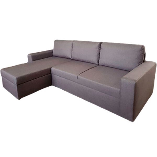 Диван угловой Эшли 2300x1500x850 мм бежевый