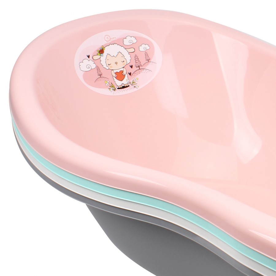 Детская ванночка ТехноК розовая 1133