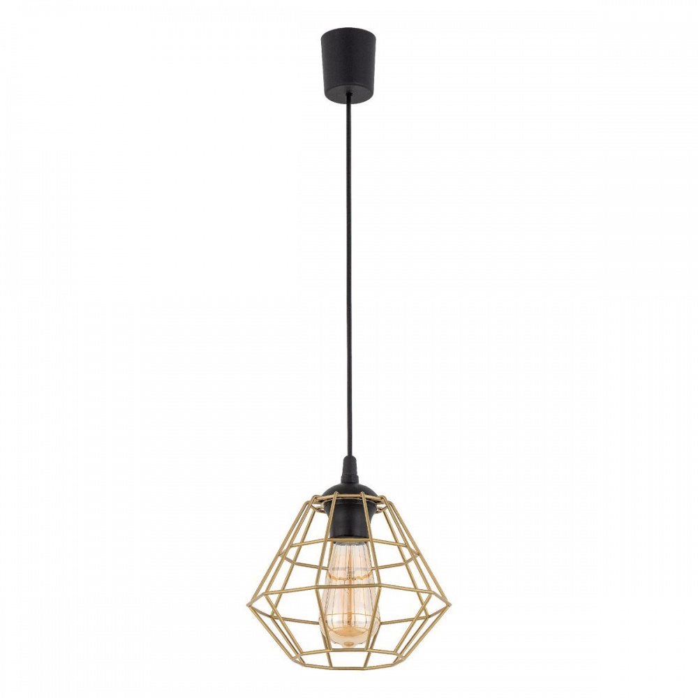 Підвіс LIGHT SET DIAMOND 4640 1x15 Вт E27 чорний/золото