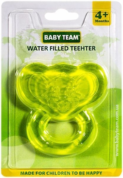 Прорезыватель Baby Team С водой 4005 в ассорт.