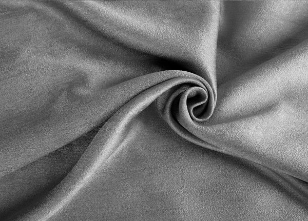 Ткань портьерная ERT SOFT-117/280 PS серебряная 