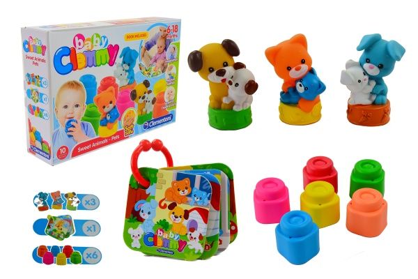 Іграшка-конструктор Clementoni 17175 Тваринки