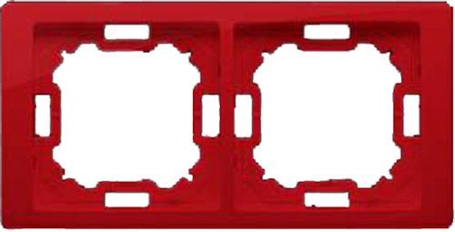 Рамка Basic подвійна Simon Basic Neos 20 IP рубін BMRC2/033