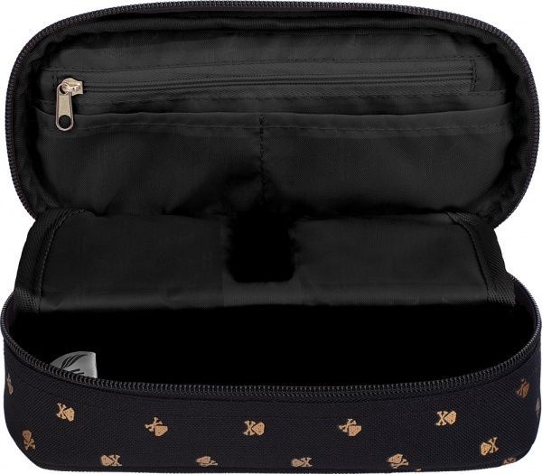 Пенал школьный HS-176 Hash черный