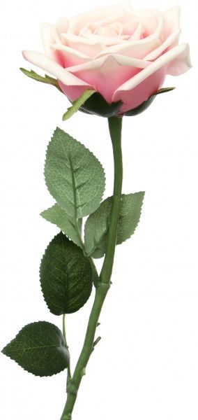 Растение искусственное Роза Баркароле розовая S247B4