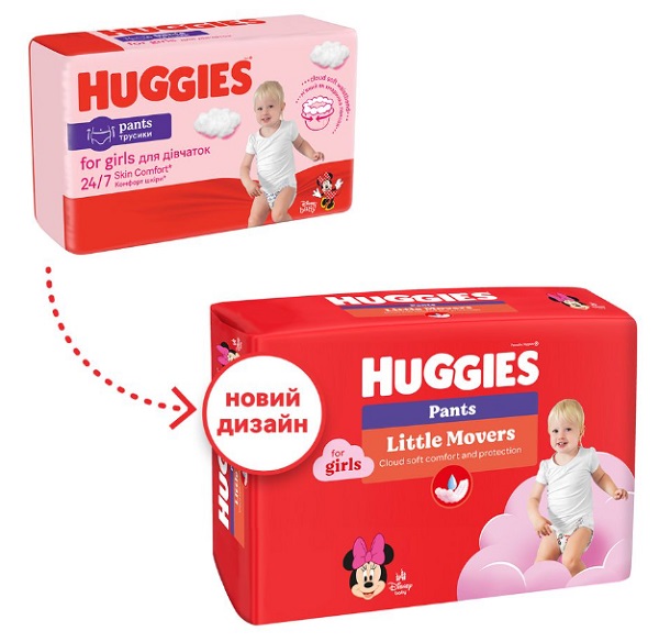Подгузники-трусики Huggies Pants girl 5 12-17 кг 48 шт.