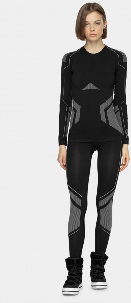 Брюки 4F WOSEAMLESS UNDERWEAR BIDB030D H4Z22-BIDB030D-20S р.XS/S черный