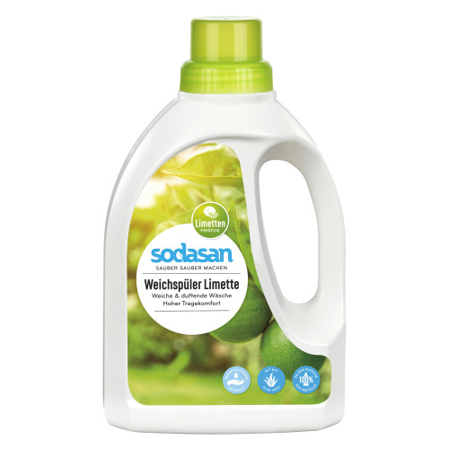Пом'якшувач Sodasan Fabric Softener лайм 0,75 л