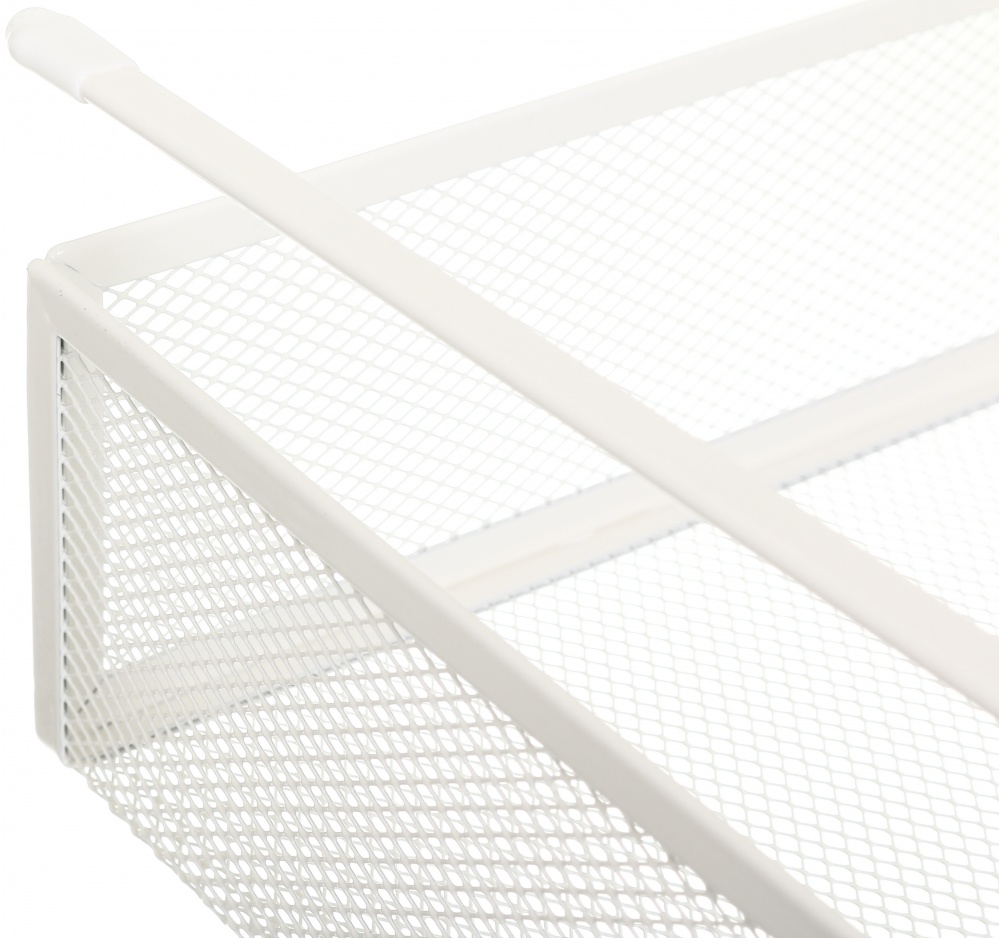 Підвісний кошик LUNA HOME сітчастий білий 38x26x12 см CN231031-13