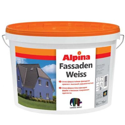 Фарба Alpina Fassadenweiss 5 л