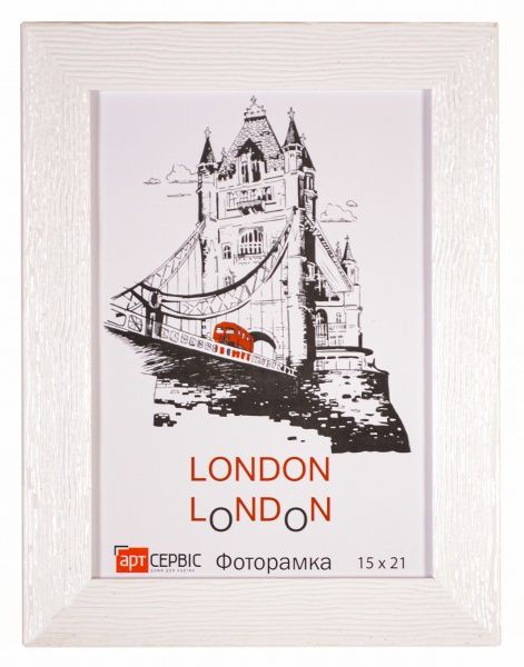 Рамка для фото Арт-Сервіс ЭА-01136 15x21 см белый/белый 