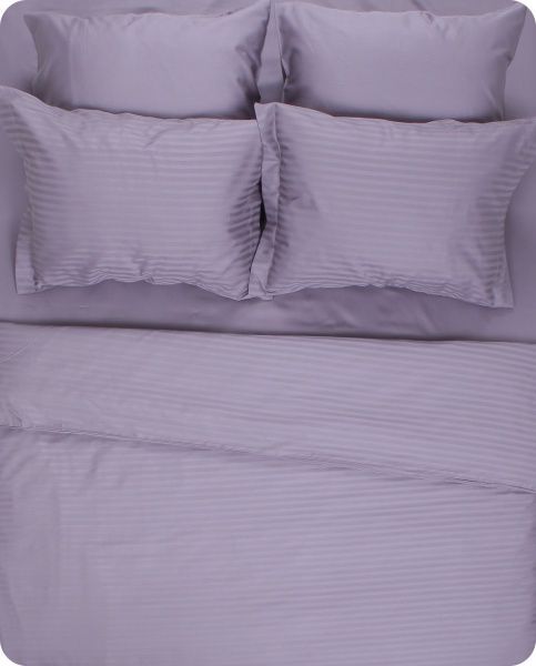 Комплект постельного белья 2.0 серый MOSY LINE 