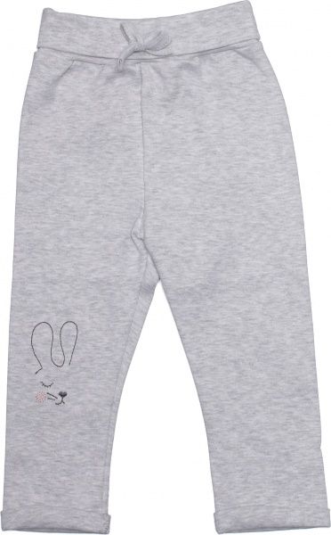 Штани для новонароджених Baby Veres Honey bunn р.74 сірий 